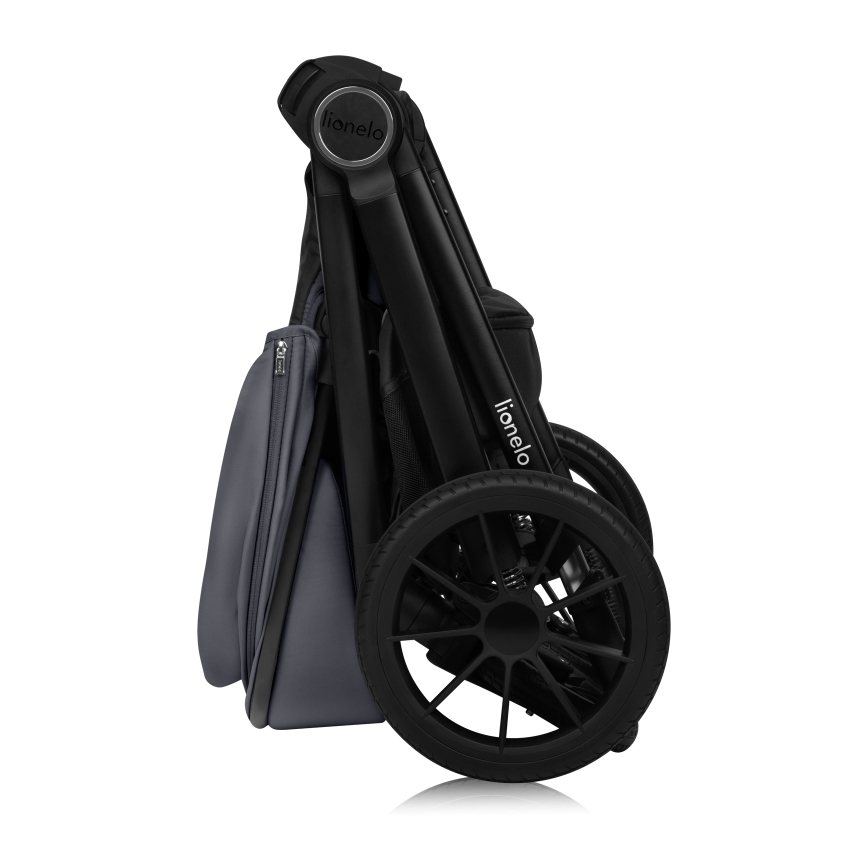 Lionelo - Kombinirana dječja kolica 3 u 1 LAYLA Grey Stone