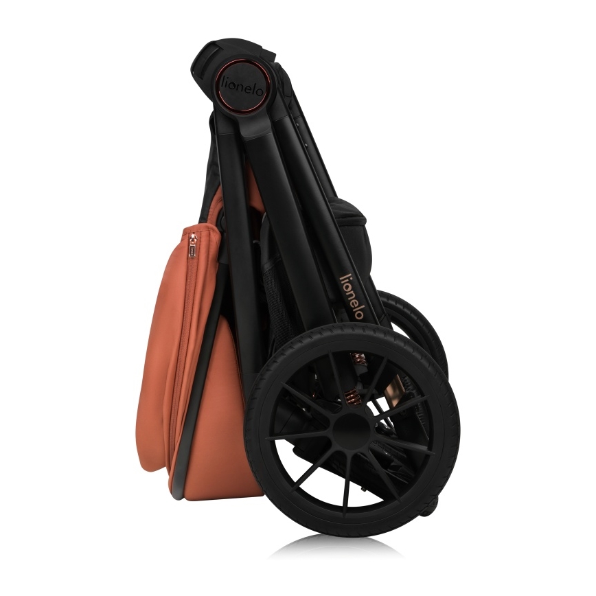 Lionelo - Kombinirana dječja kolica 3 u 1 LAYLA Smeđa (Rust)