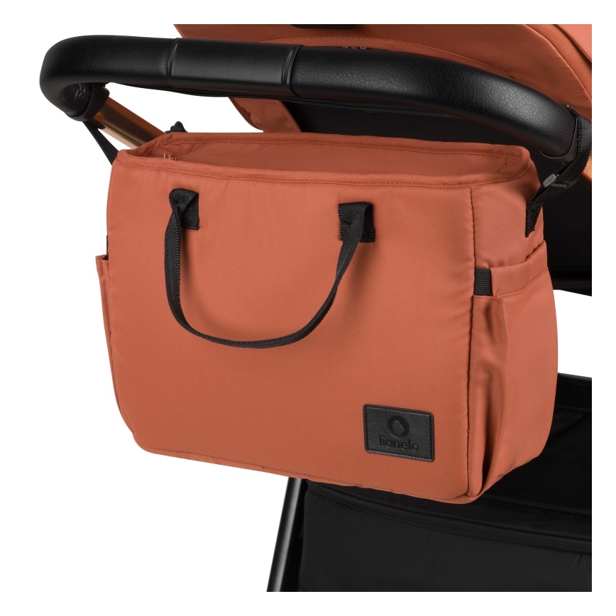 Lionelo - Kombinirana dječja kolica 3 u 1 LAYLA Smeđa (Rust)