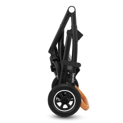 Lionelo - Kombinirana dječja kolica 3u1 AMBER Grey Graphite