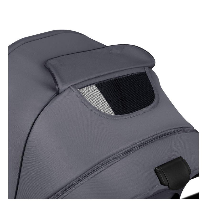 Lionelo - Kombinirana dječja kolica 3u1 AMBER PLUS Siva grafit