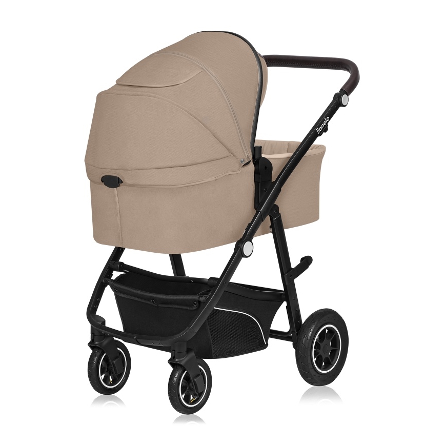 Lionelo - Kombinirana dječja kolica 3u1 BIANKA Beige Sand