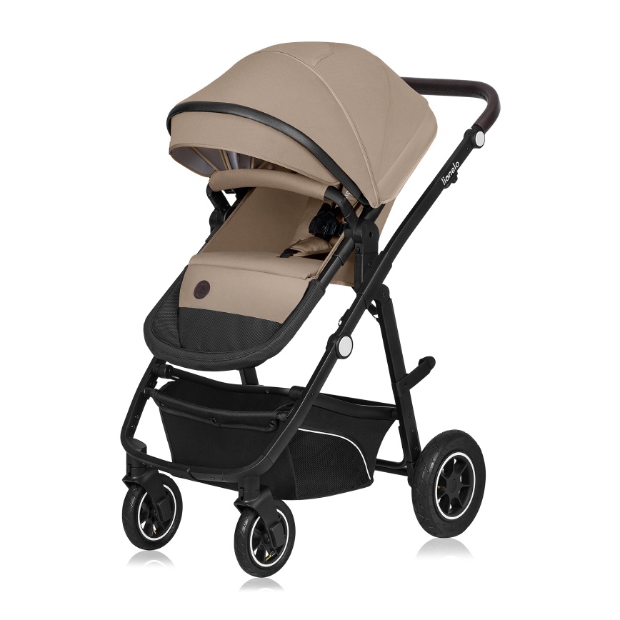 Lionelo - Kombinirana dječja kolica 3u1 BIANKA Beige Sand