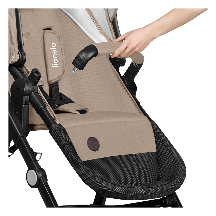Lionelo - Kombinirana dječja kolica 3u1 BIANKA Beige Sand