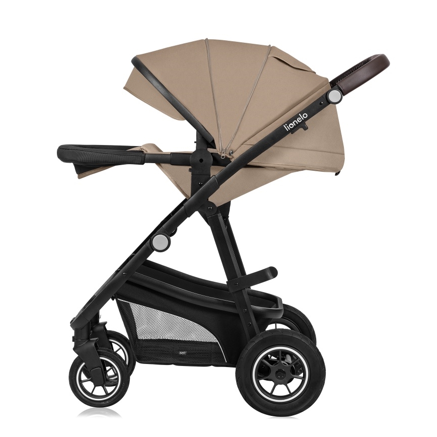 Lionelo - Kombinirana dječja kolica 3u1 BIANKA Beige Sand