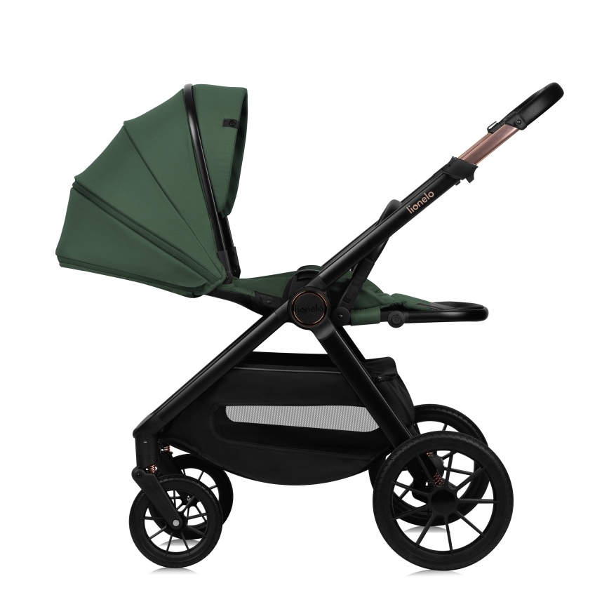 Lionelo - Kombinirana dječja kolica 3u1 LAYLA Green Forest