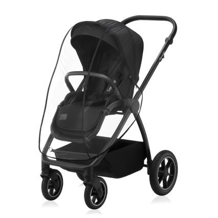 Lionelo - Kombinirana dječja kolica 3u1 MERIL Black Onyx