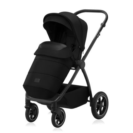 Lionelo - Kombinirana dječja kolica 3u1 MERIL Black Onyx