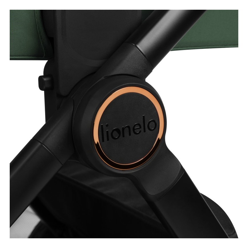 Lionelo - Kombinirana kolica 2 u 1 LAYLA Zelena šuma