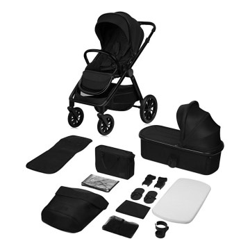 Lionelo - Kombinirana kolica 2u1 LAYLA Black Onyx