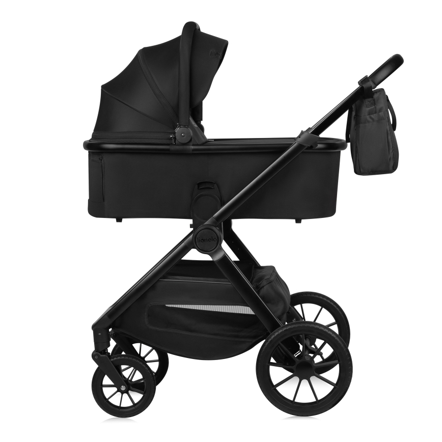 Lionelo - Kombinirana kolica 2u1 LAYLA Black Onyx