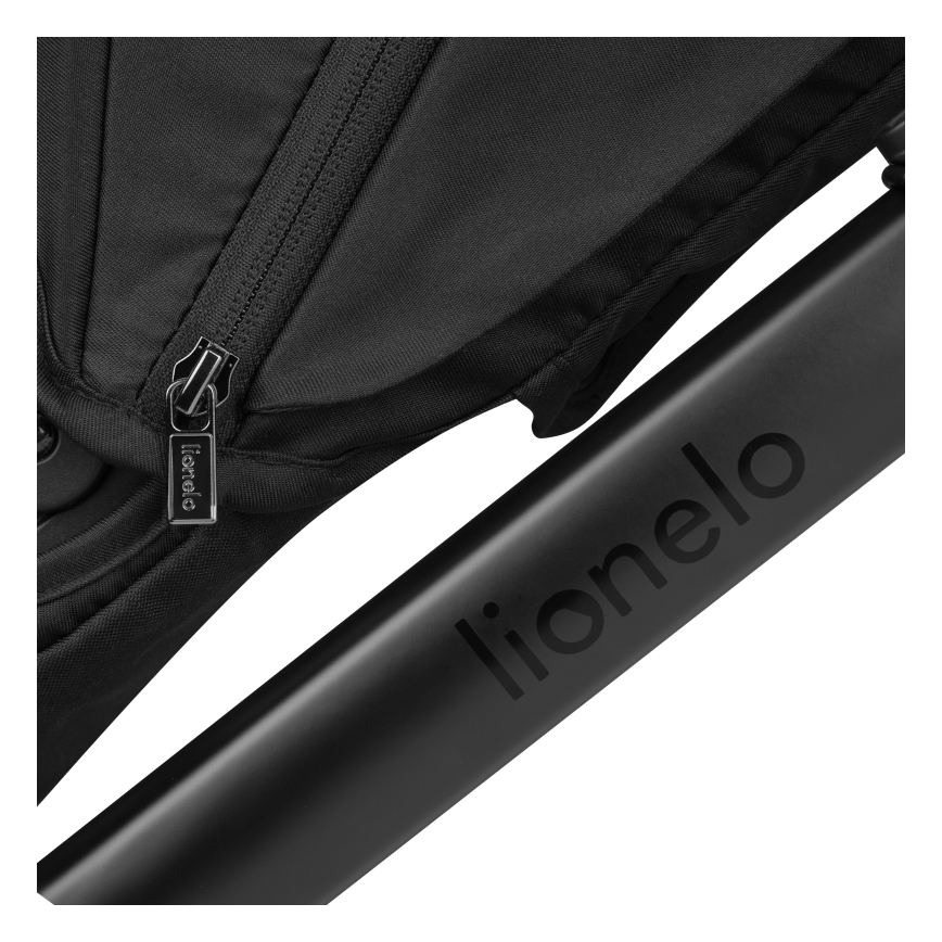 Lionelo - Kombinirana kolica 2u1 LAYLA crni oniks