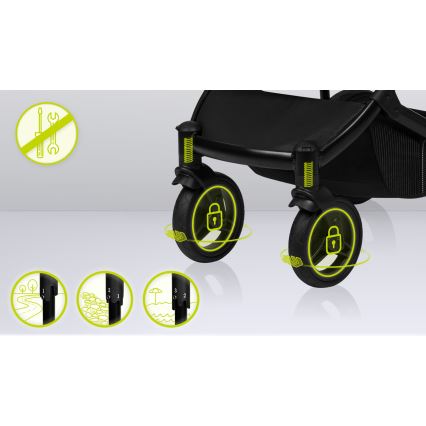 Lionelo - Kombinirana kolica 2u1 MARI TOUR Grey Stone