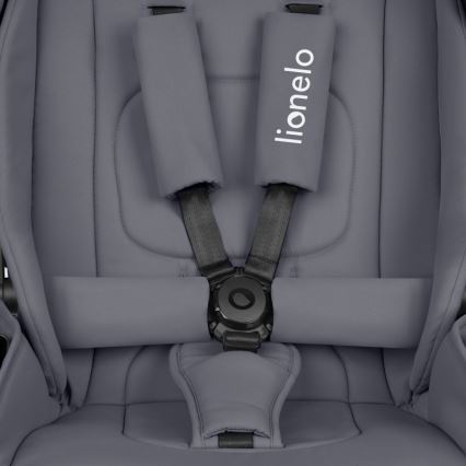 Lionelo - Kombinirana kolica 3 u 1 MIKA PLUS Sivi kamen