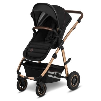 Lionelo - kombinirana kolica 3u1 AMBER Black Onyx