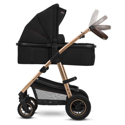 Lionelo - kombinirana kolica 3u1 AMBER Black Onyx