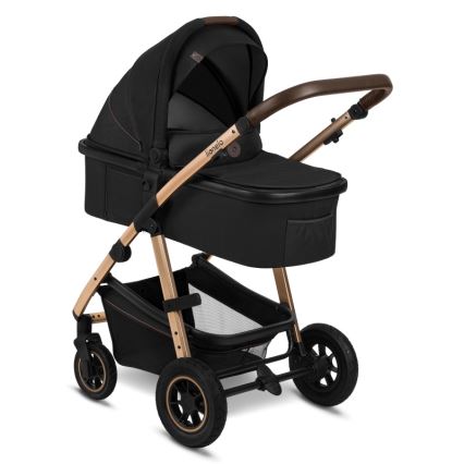 Lionelo - kombinirana kolica 3u1 AMBER Black Onyx