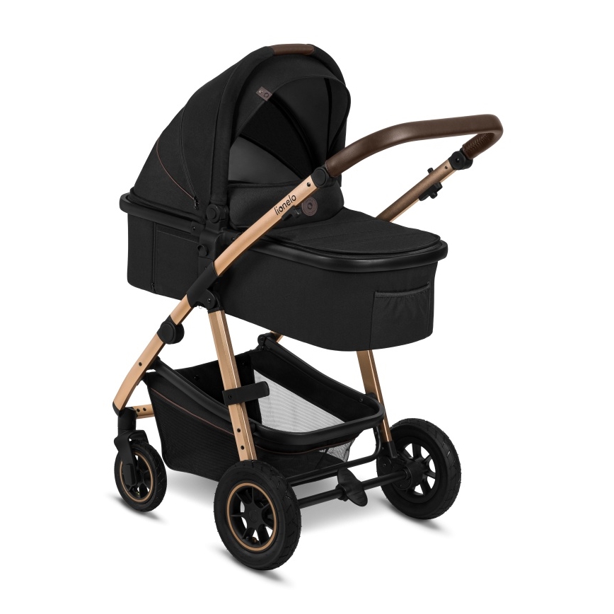 Lionelo - kombinirana kolica 3u1 AMBER Black Onyx