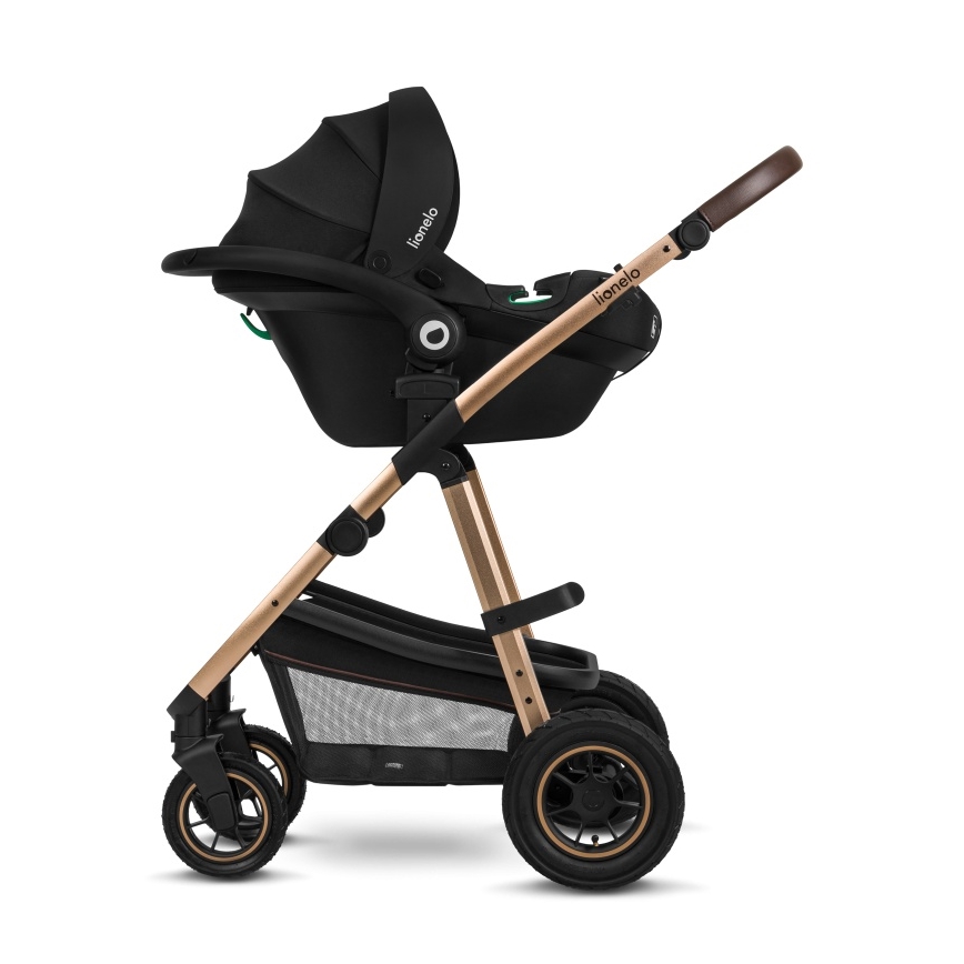 Lionelo - kombinirana kolica 3u1 AMBER Black Onyx