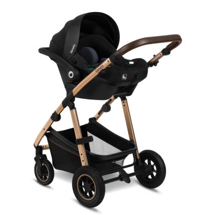 Lionelo - kombinirana kolica 3u1 AMBER Black Onyx