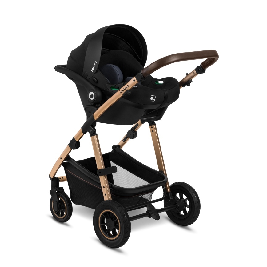 Lionelo - kombinirana kolica 3u1 AMBER Black Onyx