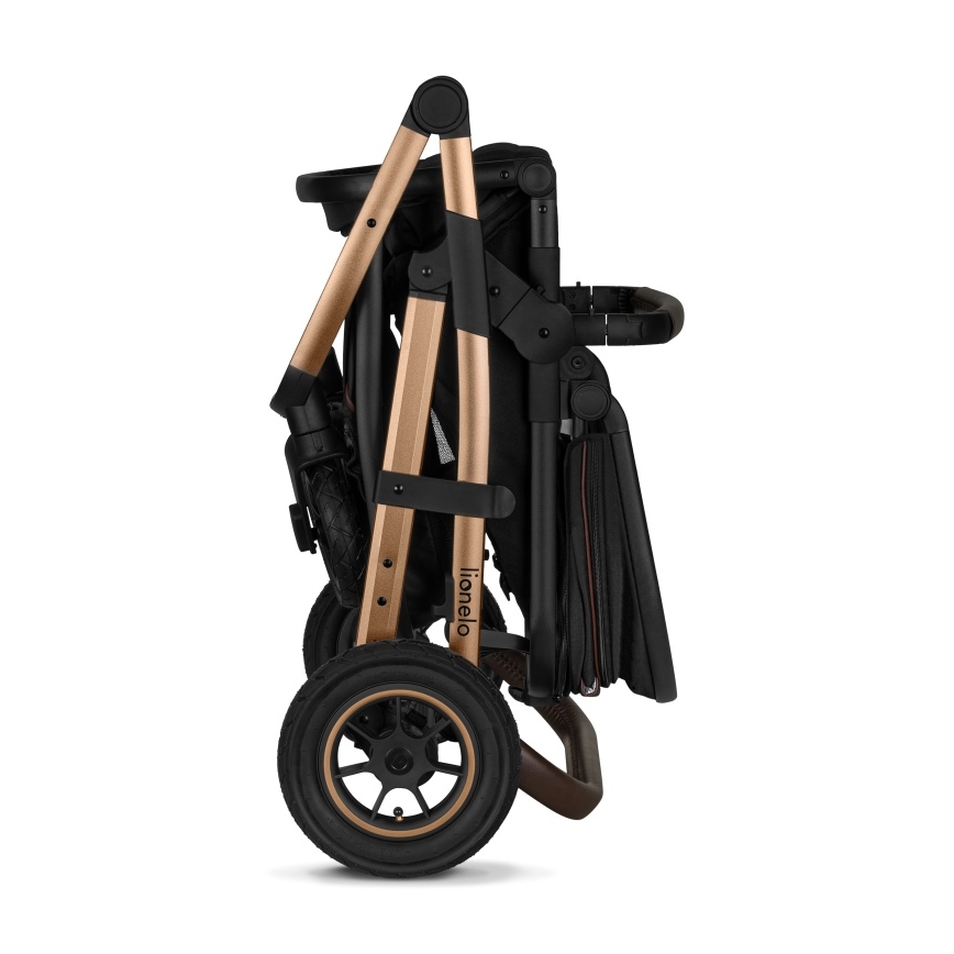 Lionelo - kombinirana kolica 3u1 AMBER Black Onyx