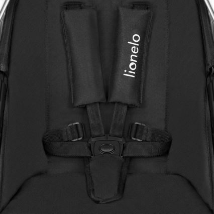 Lionelo - Kombinirana kolica 3u1 AMBER crno-srebrna