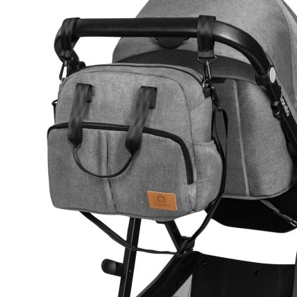 Lionelo - Kombinirana kolica 3u1 BIANKA Grey Stone