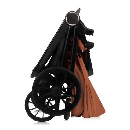 Lionelo - Kombinirana kolica 3u1 MIKA PLUS Brown Rust