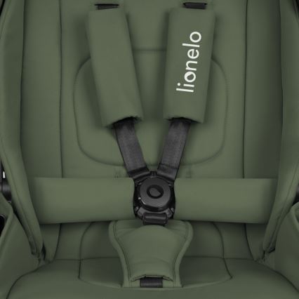 Lionelo - Kombinirana kolica 3u1 MIKA PLUS maslinasto zelena