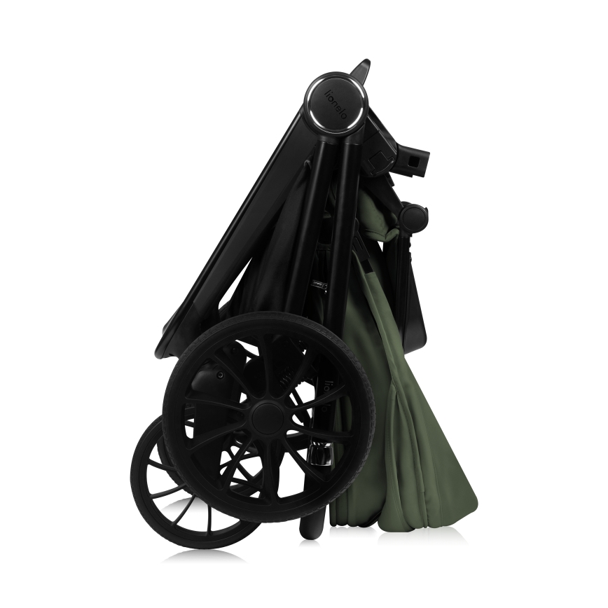 Lionelo - Kombinirana kolica 3u1 MIKA PLUS maslinasto zelena