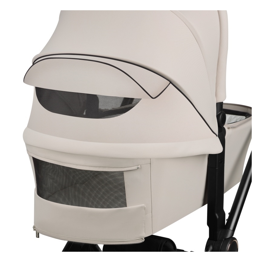 Lionelo - Kombinirani kolica 2u1 MIKA PLUS Beige Sand