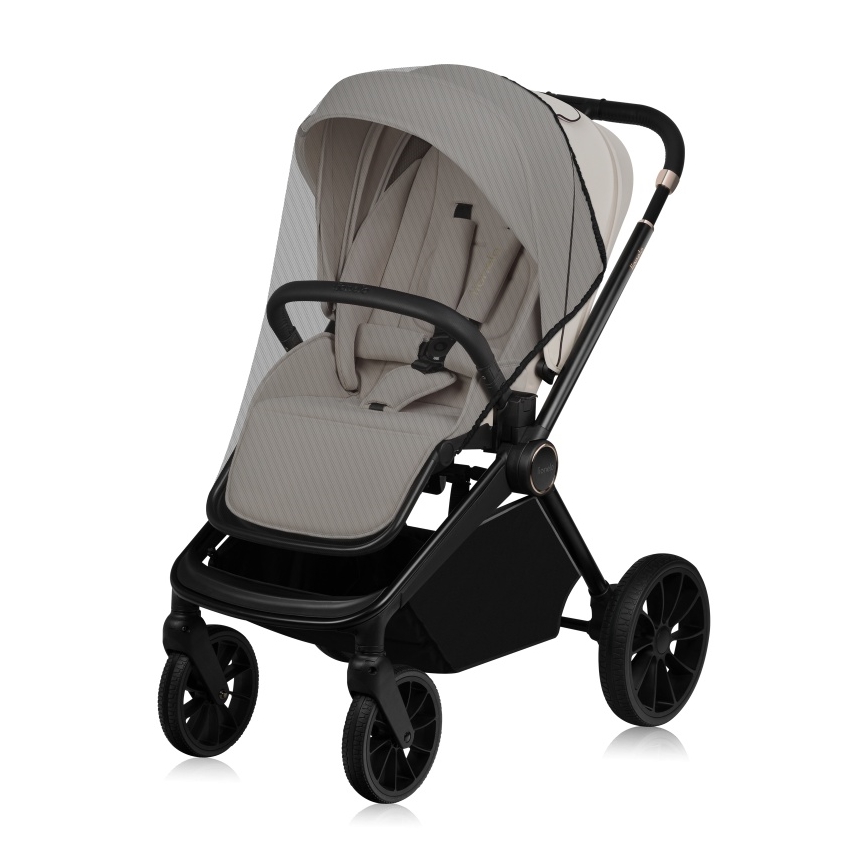 Lionelo - Kombinirani kolica 2u1 MIKA PLUS Beige Sand