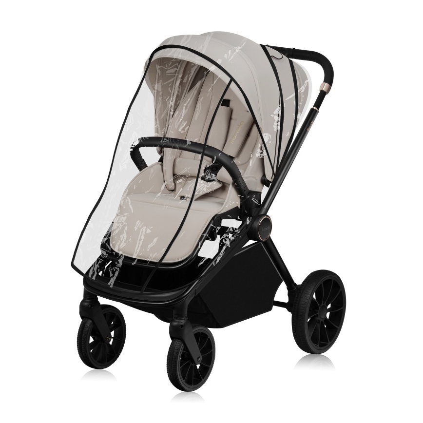 Lionelo - Kombinirani kolica 2u1 MIKA PLUS Beige Sand