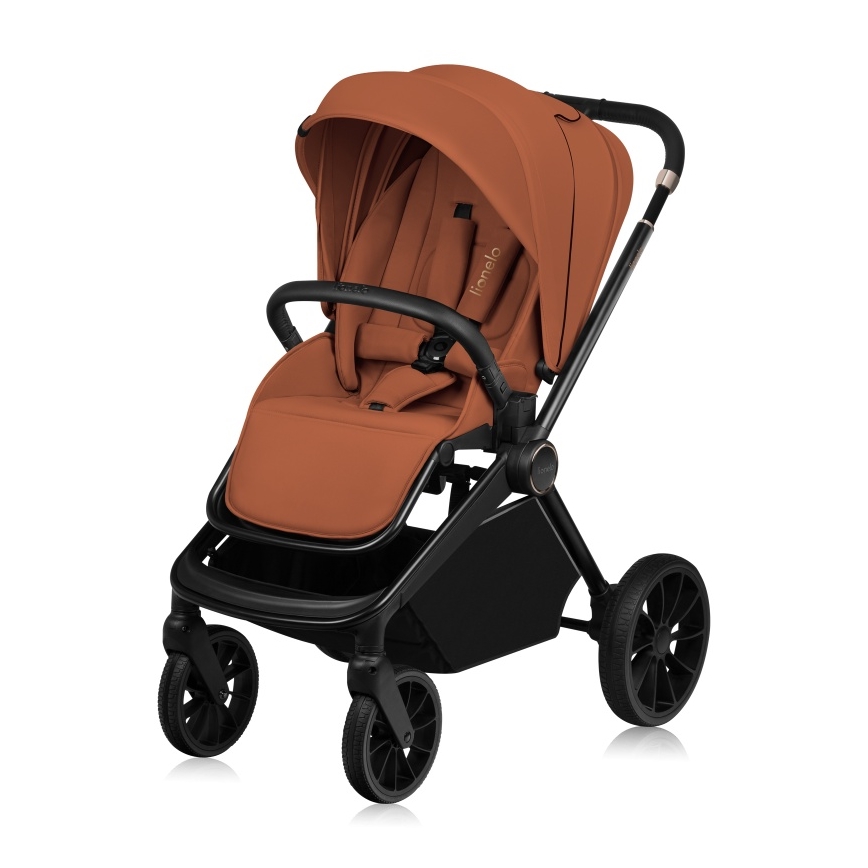 Lionelo - Kombinirani kolica 2u1 MIKA PLUS Brown Rust