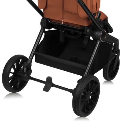 Lionelo - Kombinirani kolica 2u1 MIKA PLUS Brown Rust