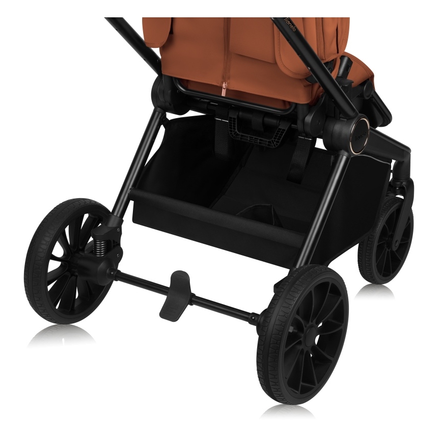 Lionelo - Kombinirani kolica 2u1 MIKA PLUS Brown Rust