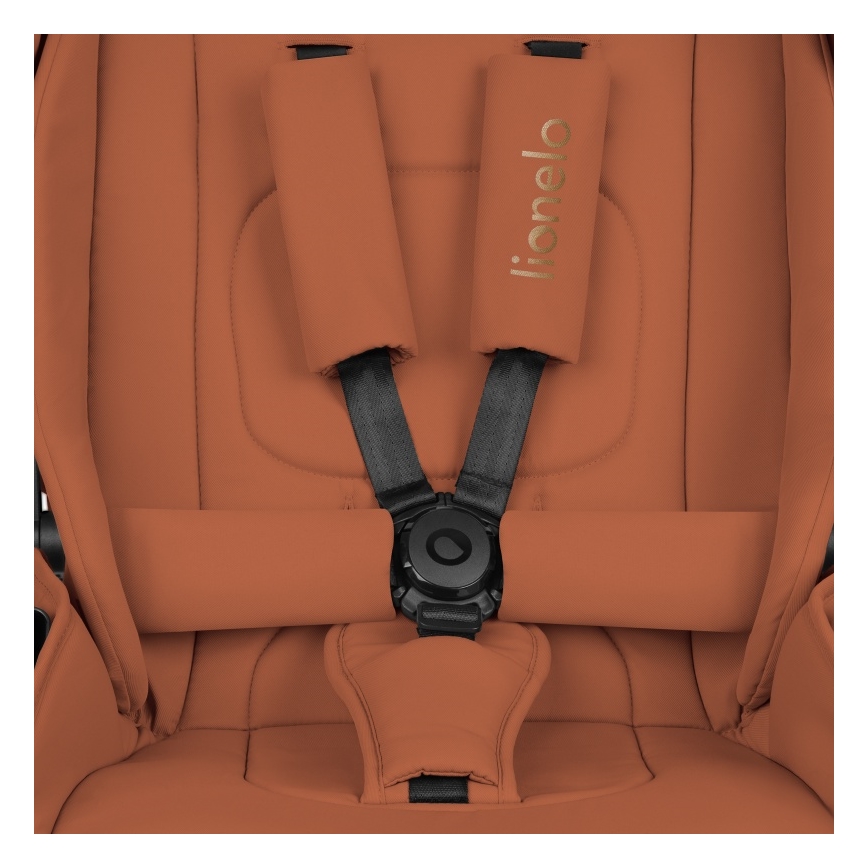 Lionelo - Kombinirani kolica 2u1 MIKA PLUS Brown Rust