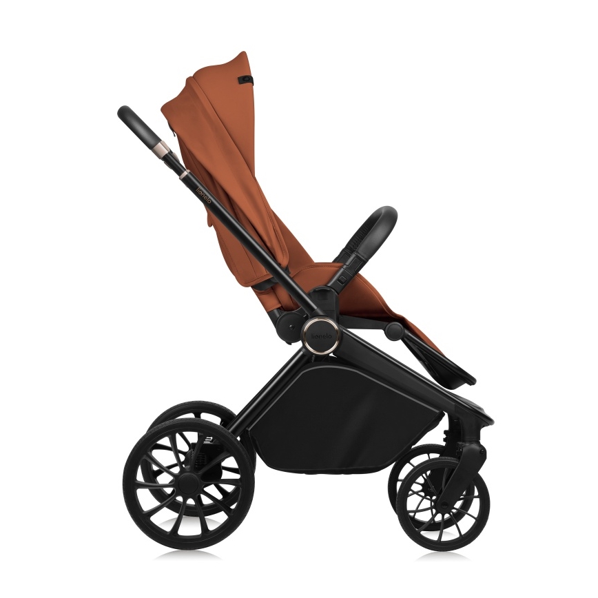 Lionelo - Kombinirani kolica 2u1 MIKA PLUS Brown Rust