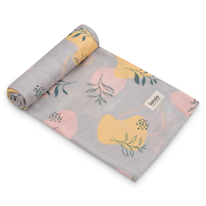 Lionelo - Komplet 3x bambusova pelena BAMBOO SET 70x70 cm Leaf