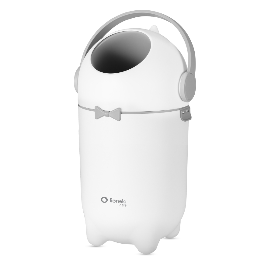 Lionelo - Koš za pelene PUREBIN 10 l Bijela