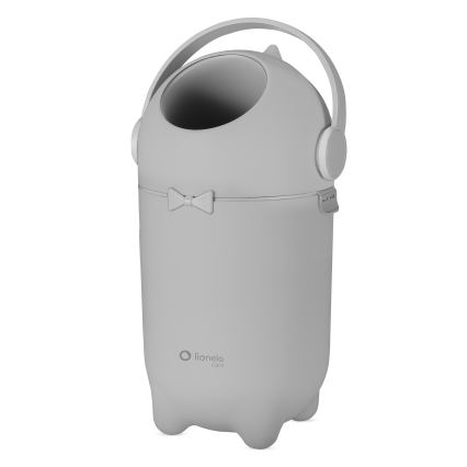Lionelo - Koš za pelene PUREBIN 10 l siva
