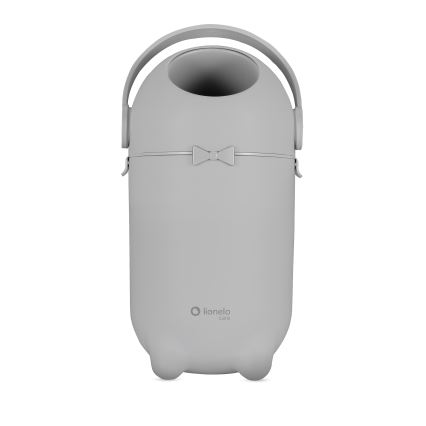Lionelo - Koš za pelene PUREBIN 10 l siva