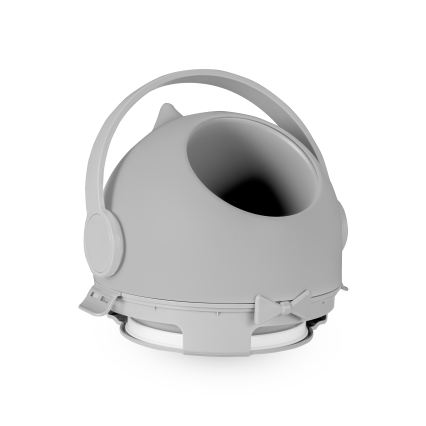 Lionelo - Koš za pelene PUREBIN 10 l siva