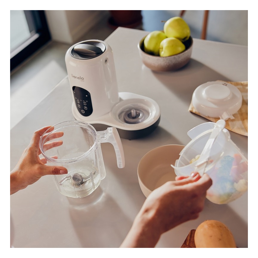 Lionelo - Kuhalo na paru 5u1 BABYMENU 110W/230V bijela/siva
