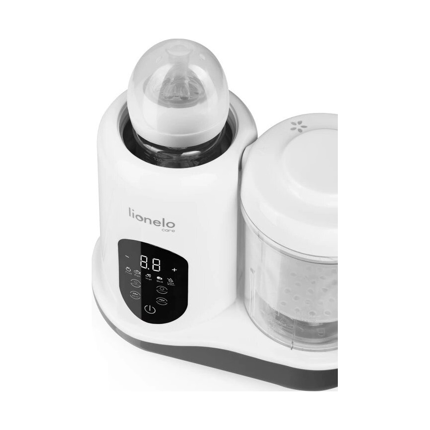 Lionelo - Kuhalo na paru 5u1 BABYMENU 110W/230V bijela/siva