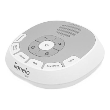 Lionelo - LED RGB punjiva glazbena kutija s noćnim svjetlom BABYNAP 5V/1500 mAh