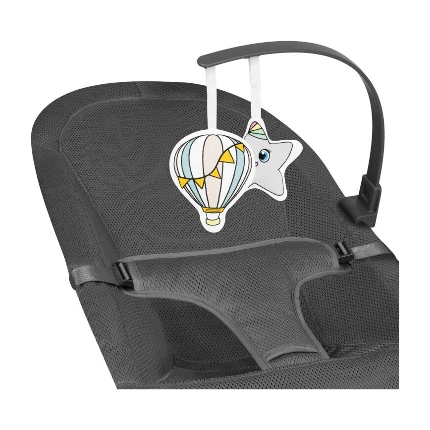 Lionelo - Ljuljačka za bebe JUNE siva