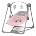 Lionelo - Ljuljačka za bebe OTTO 4xLR14 Pink Baby