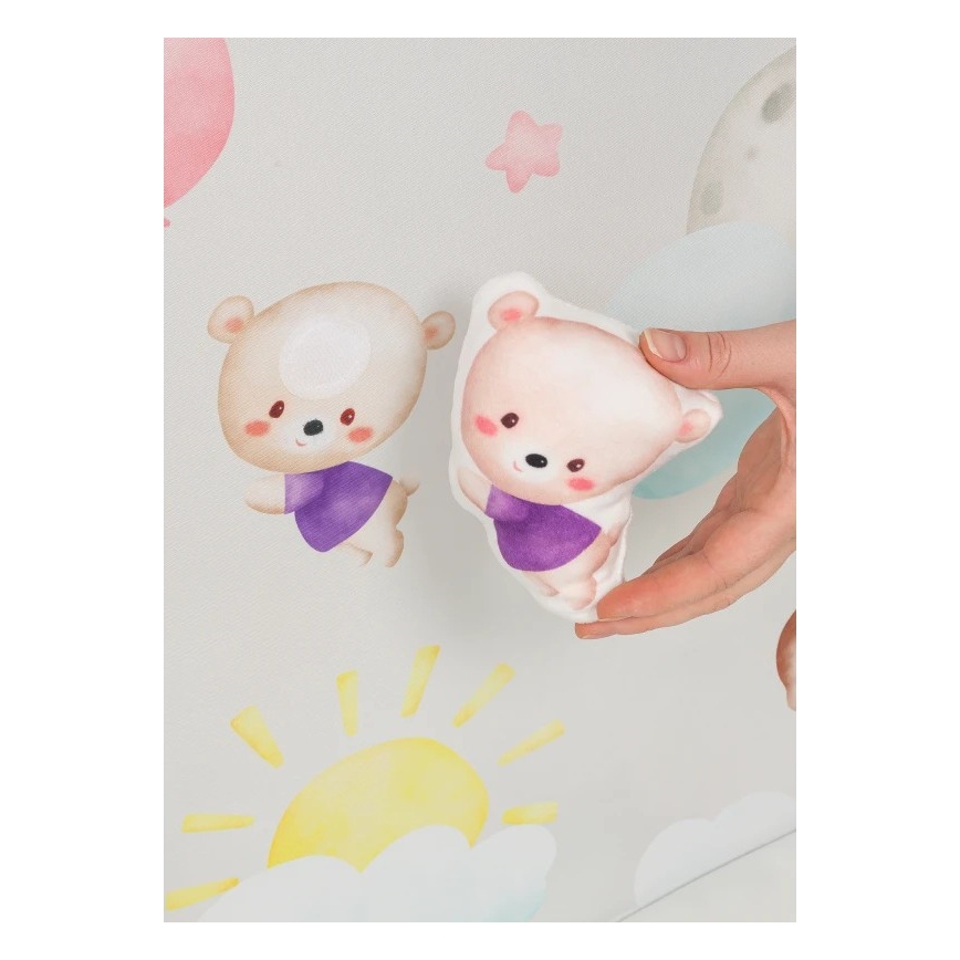 Lionelo - Ograda za igru MILLE PLUS sivo-bež